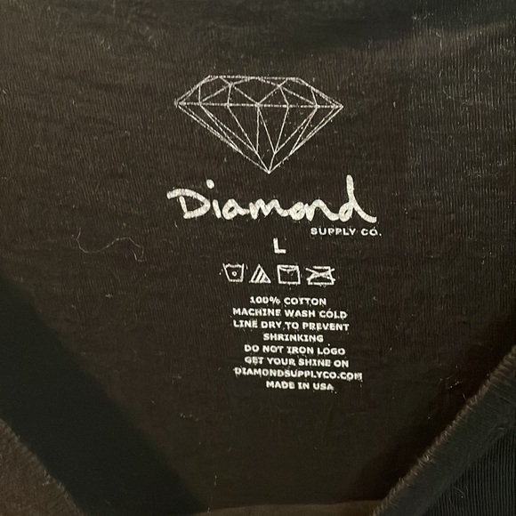 Diamond supply black tee - Picture 2 of 4